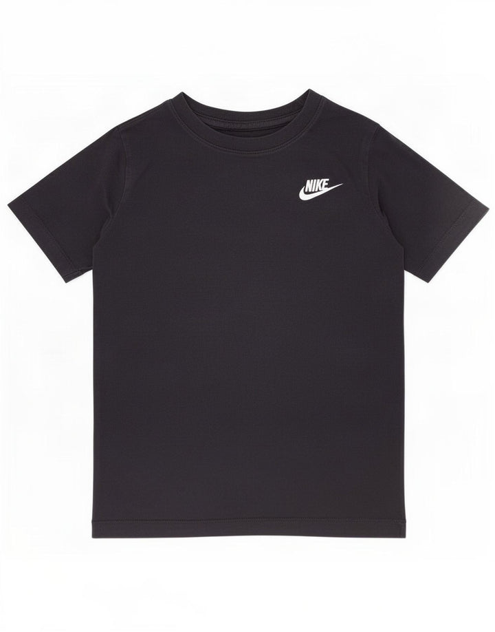 Camiseta Nike Menino Top 10-11 Anos Médio Algodão Preto