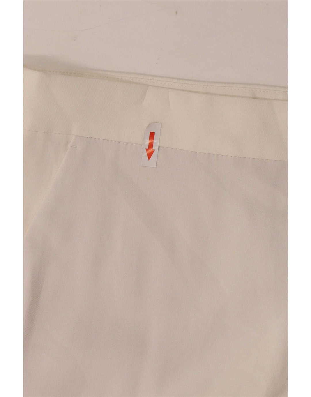 Calça capri feminina Massimo Dutti UE 42 grande W32 L23 viscose branca