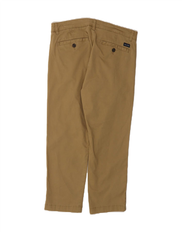 JACK WILLS Mens Pegged Chino Trousers W32 L26 Beige Cotton Vintage Jack Wills and Second-Hand Jack Wills from Messina Hembry 