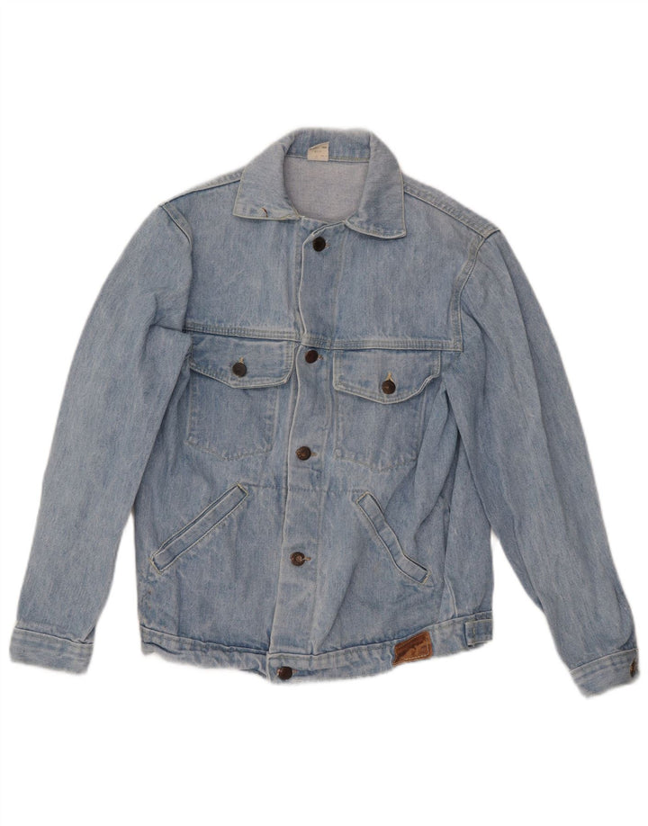 Jaqueta jeans feminina MORRIS IT 42 algodão azul médio