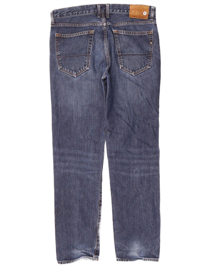Ben Sherman Mens Slim Jeans W30 L30 Azul Algodão
