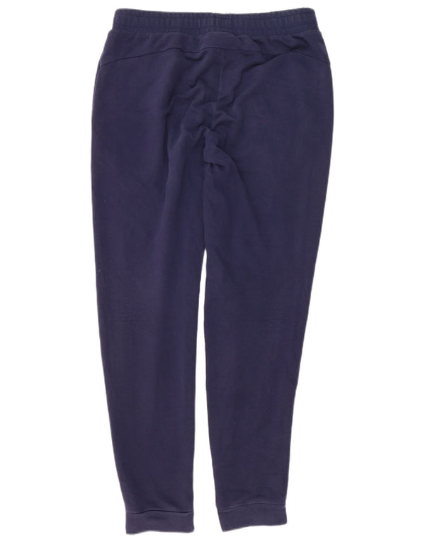 Calça de treino masculina Puma Joggers grande azul marinho