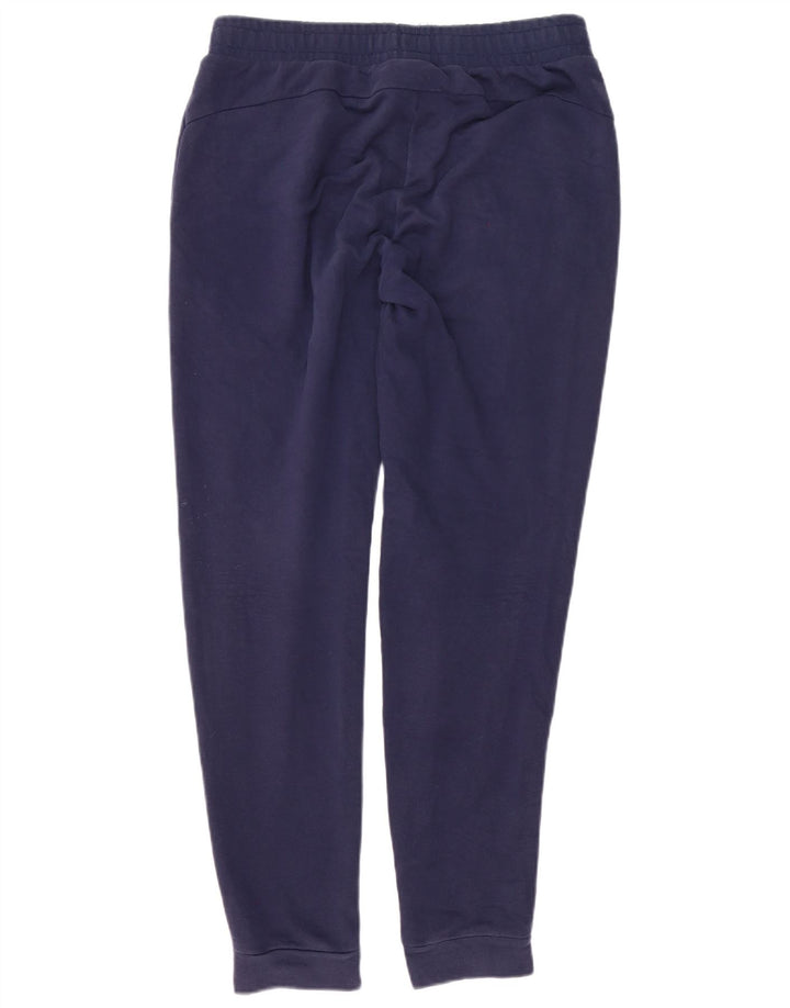 Calça de treino masculina Puma Joggers grande azul marinho
