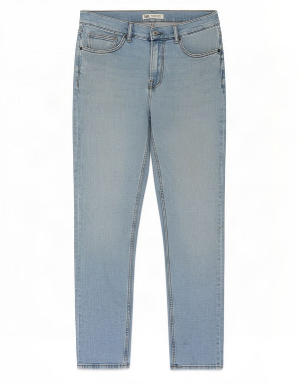 Zara Mens Slim Jeans EU 42 Grande W32 L30 Azul