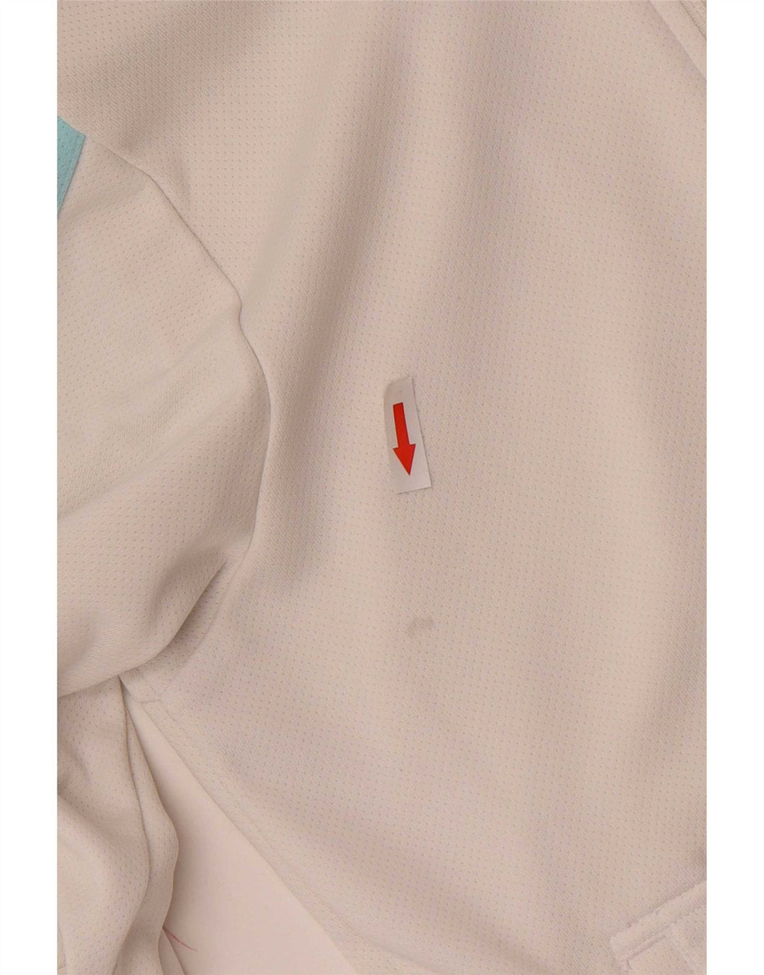 Suéter adidas feminino com capuz e zíper UK 12 médio branco poliéster