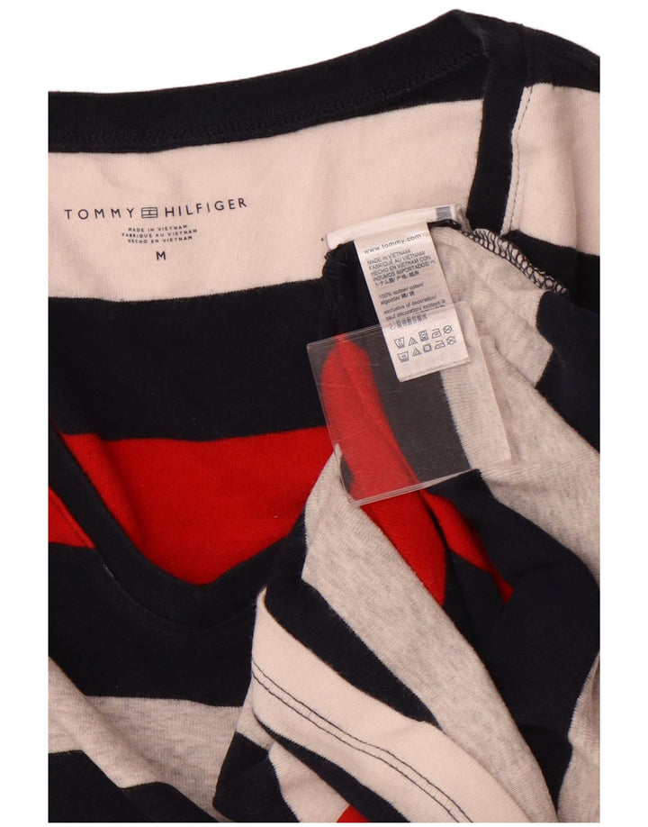 Camiseta feminina TOMMY HILFIGER UK 12 média listrada multicolorida
