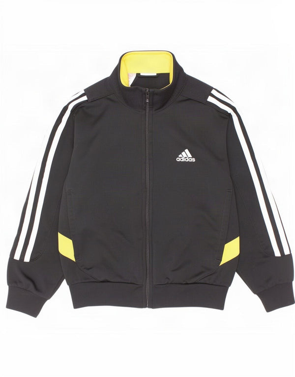Jaqueta Adidas Meninos Treino Top 5-6 Anos Preto Colorblock Poliéster