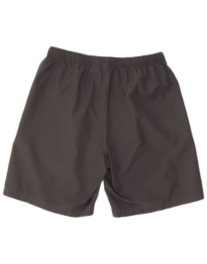 Shorts esportivos masculinos NIKE poliéster cinza grande