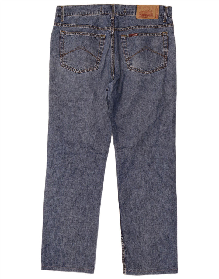CARRERA Masculino 700 Regular Fit Jeans Reto W36 L30 Azul Algodão