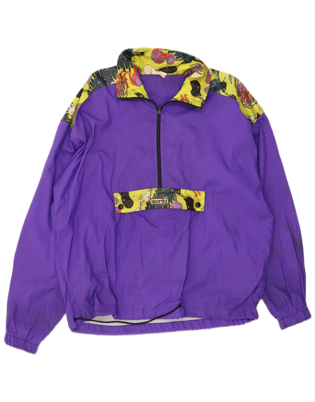 Sportful masculino pulôver agasalho jaqueta superior médio roxo Argyle/Diamante