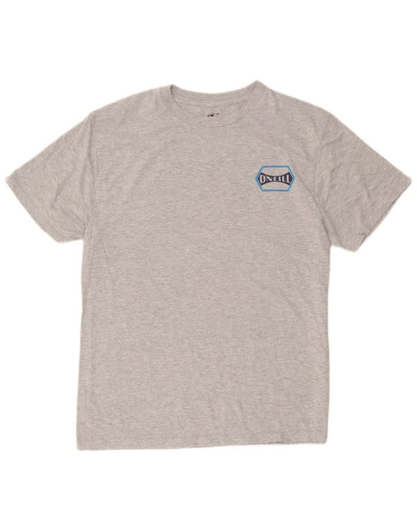 Camiseta masculina O'Neill com ajuste moderno gráfico grande algodão cinza