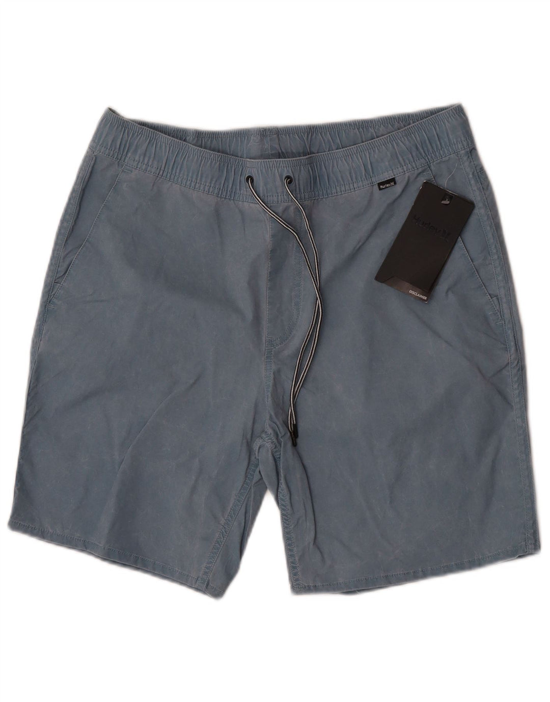 Shorts de natação masculino Hurley pequeno azul algodão
