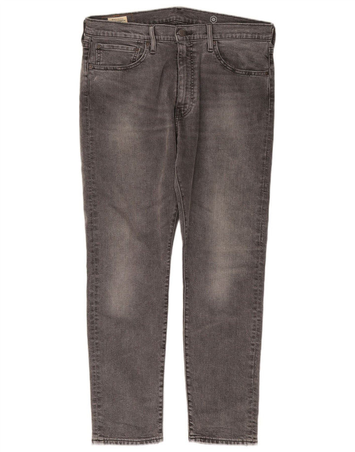 Jeans Levi's Slim Tapered Masculino W36 L30 Algodão Cinza