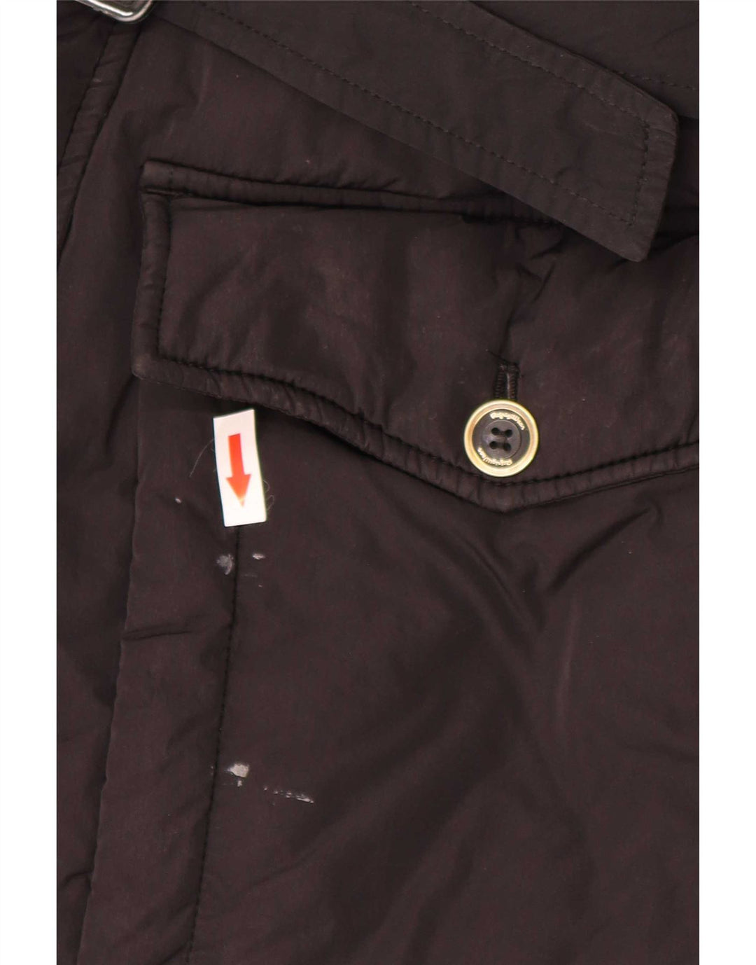 Casaco acolchoado feminino Refrigiwear UK 14 grande poliamida preta