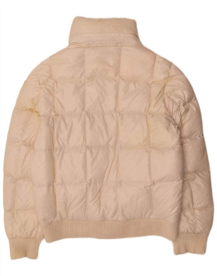 Jaqueta acolchoada feminina Blauer UK 20 2XL poliamida branca