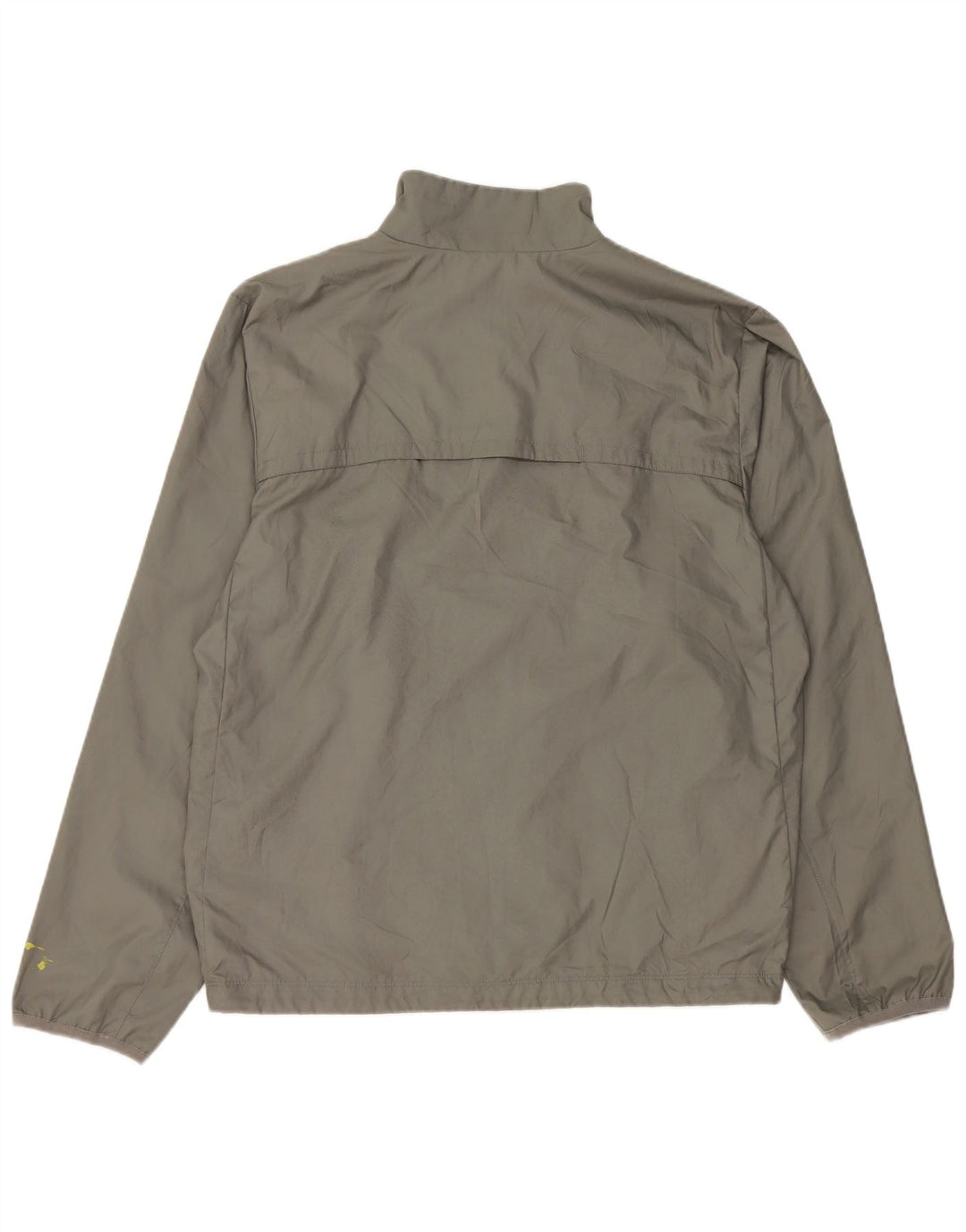 Nike Mens Treino Top Jacket Médio Cinza Poliéster Esportes