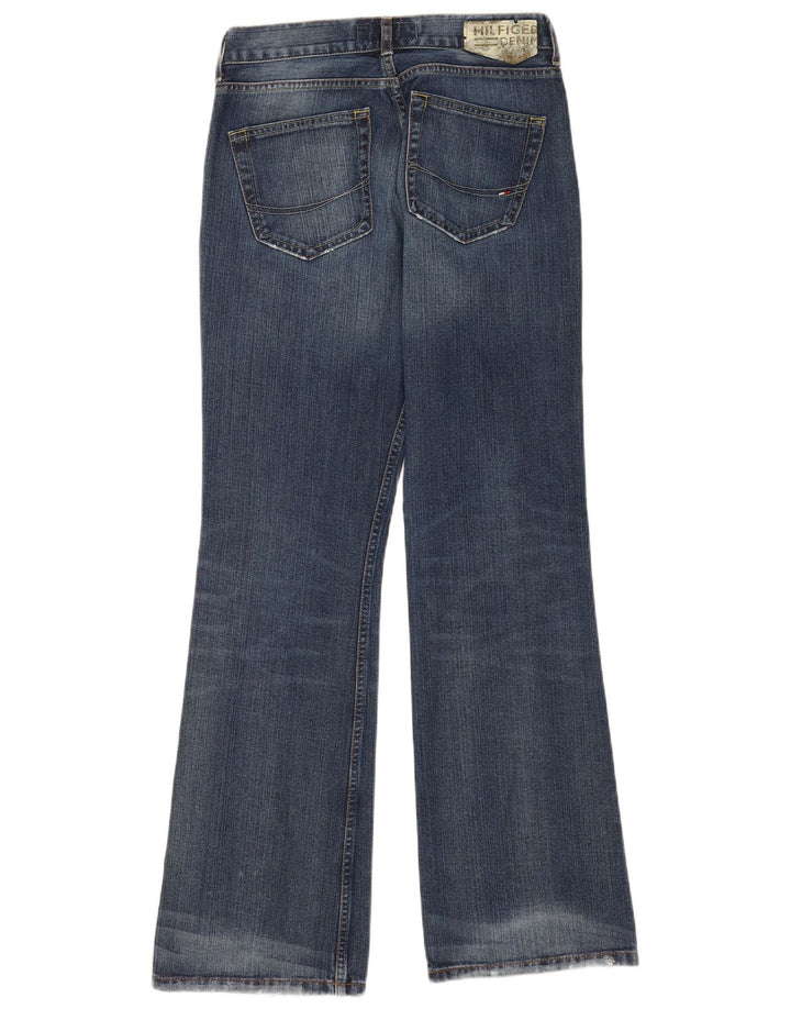Jeans feminino Tommy Hilfiger Hipster Flared W30 L34 Azul Algodão