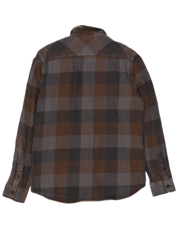 Camisa masculina Vans Tailored Fit flanela média multicolorida xadrez algodão