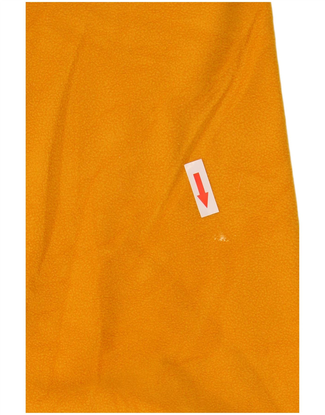 Suéter de lã masculino Think Pink com zíper e gola grande amarelo