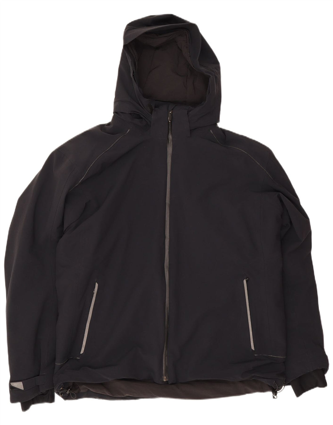 Jaqueta de chuva masculina Vision com capuz UK 40 grande poliamida azul marinho