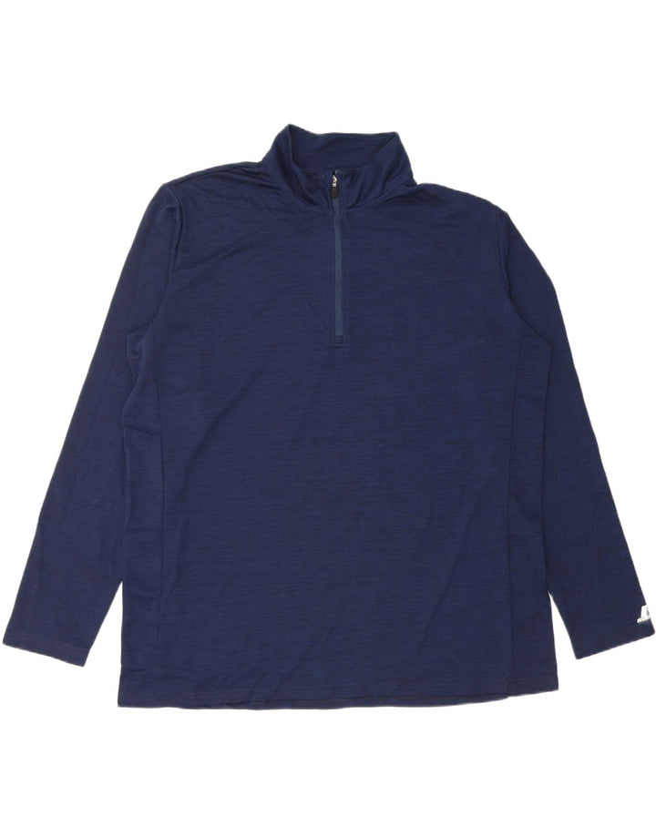 RUSSELL ATLÉTICO Masculino Dri-Power Pulôver Treino Top 2XL Azul Marinho