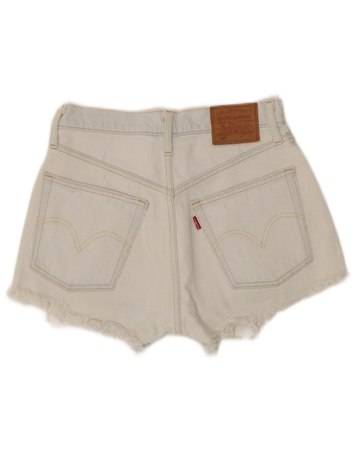 Shorts jeans feminino Levi's 501 W25 XS azul algodão