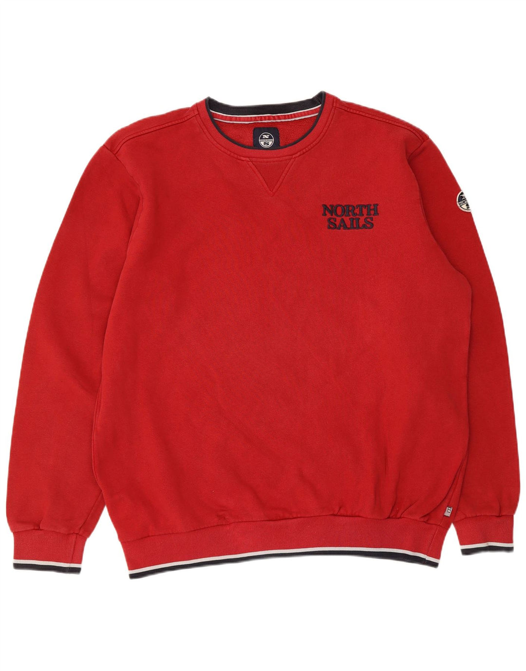 Moletom masculino North Sails 2XL algodão vermelho