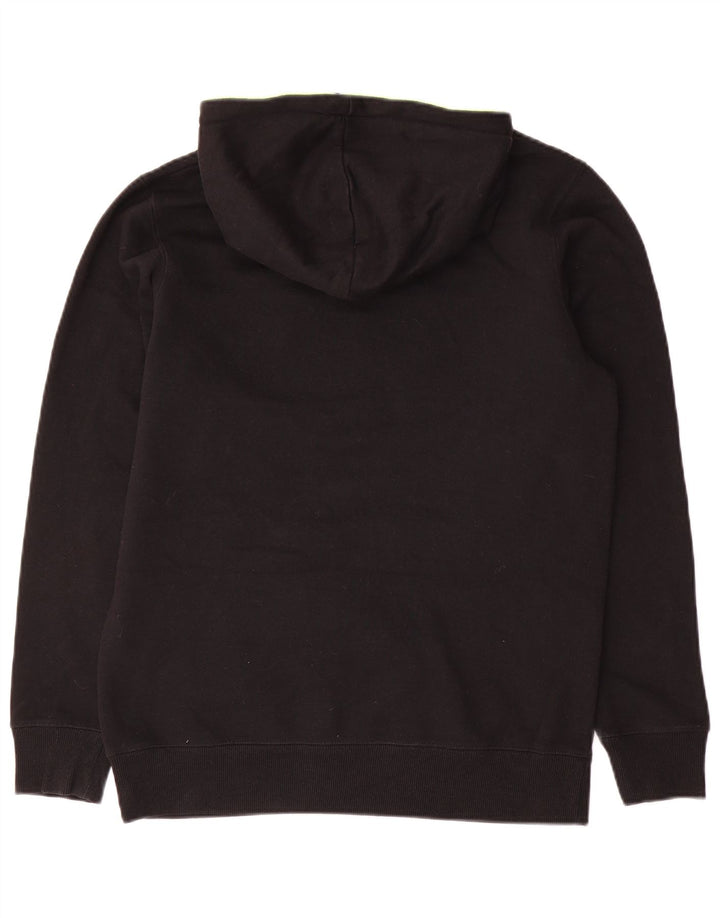 Jack & Jones moletom com capuz masculino pequeno algodão preto