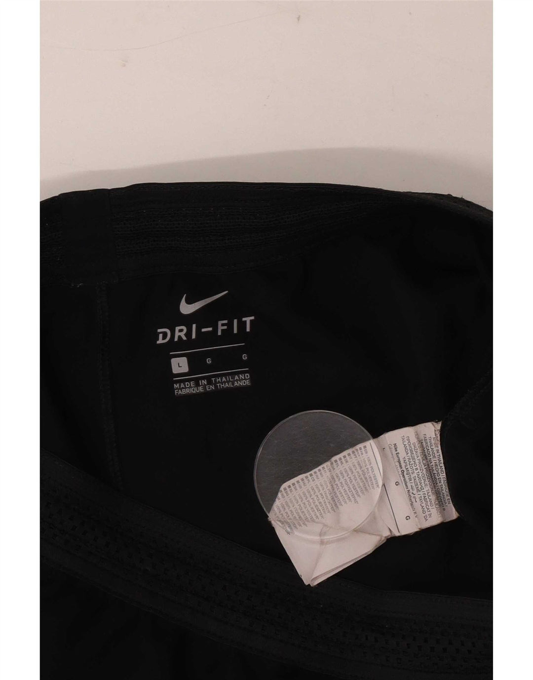Nike Mens Dri Fit Sport Shorts Grande Poliéster Preto