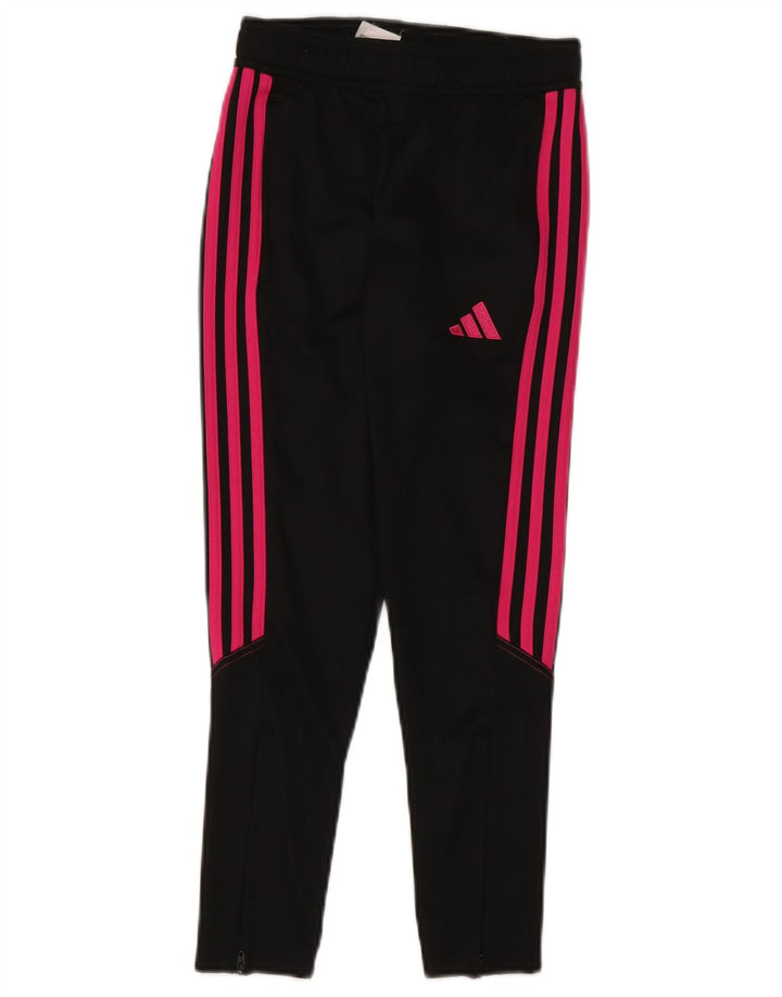 Calças de treino Adidas Boys Aeroready 9-10 anos preto poliéster