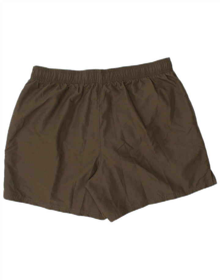 Shorts esportivos masculinos NIKE XL cáqui poliéster