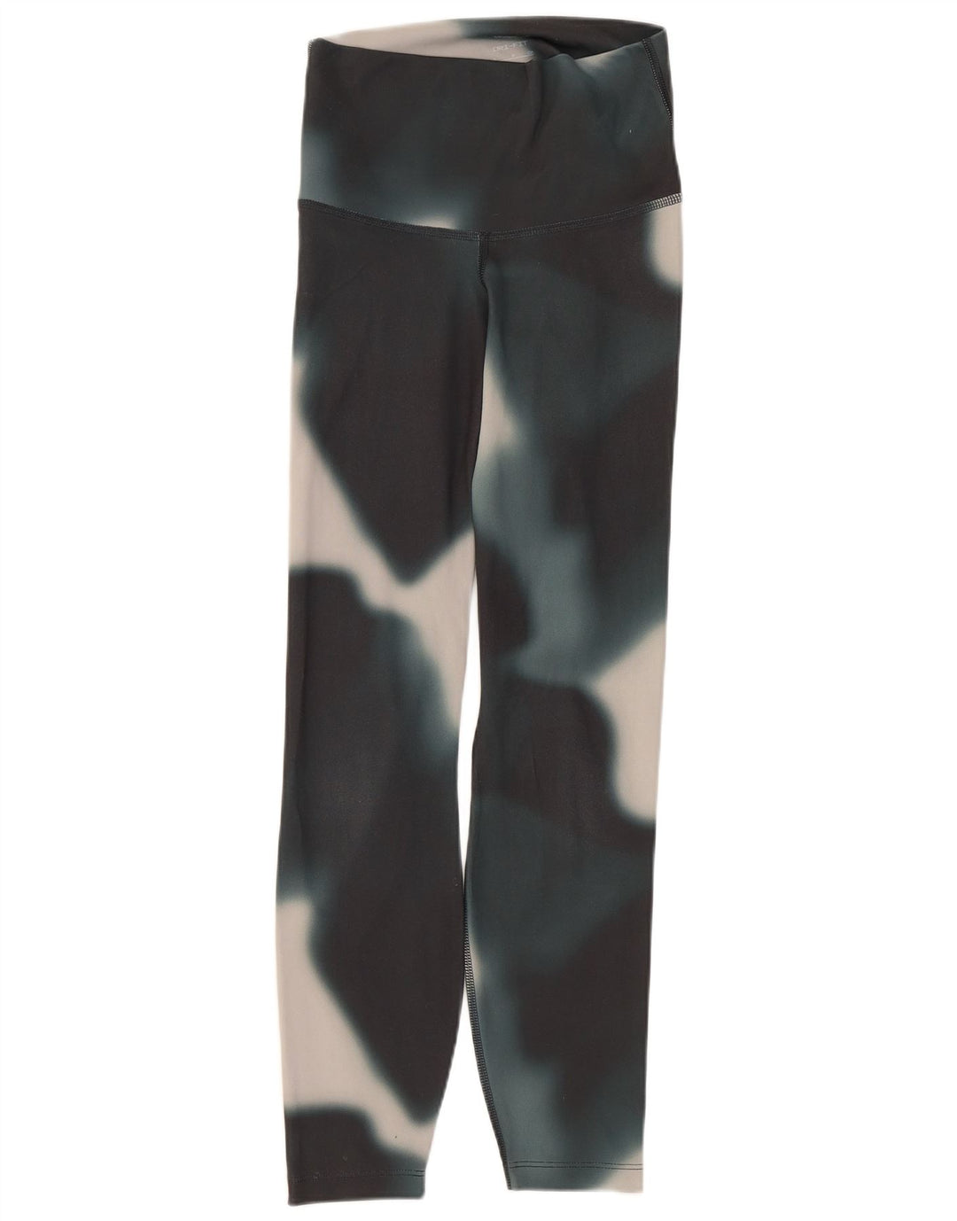 Leggings Nike Dri Fit UK 10 Pequenas Pretas Tie Dye
