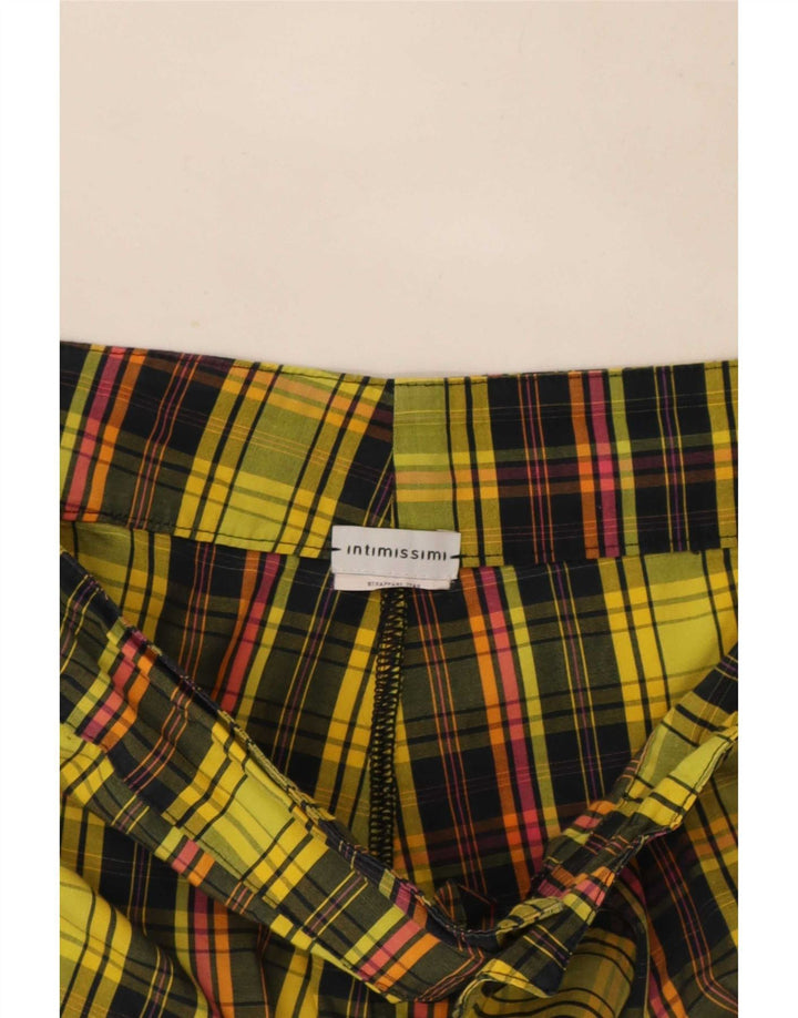 Intimissimi Mens Chino Shorts W34 Grande Xadrez Multicolorido