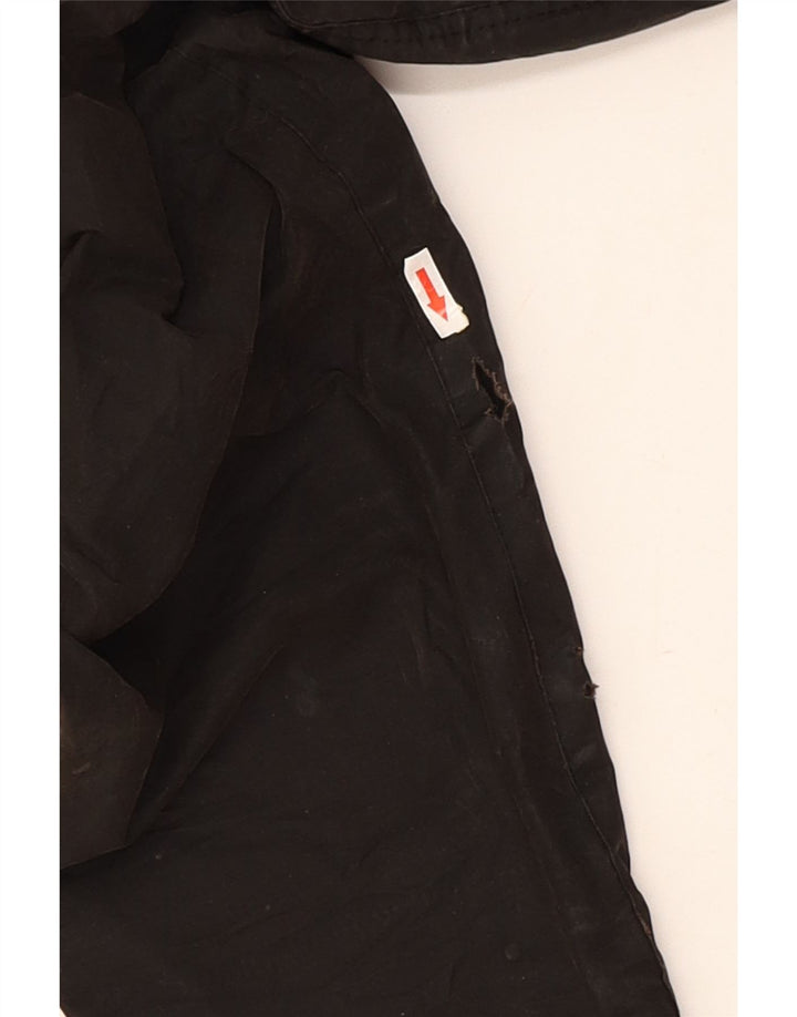 Jaqueta masculina Barbour Beaufort solta de algodão encerado UE 48 marrom médio