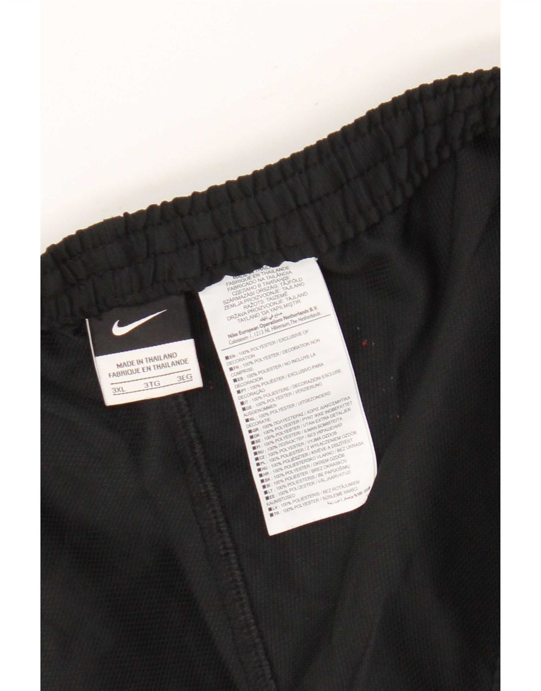 Shorts esportivos masculinos Nike 3XL poliéster preto