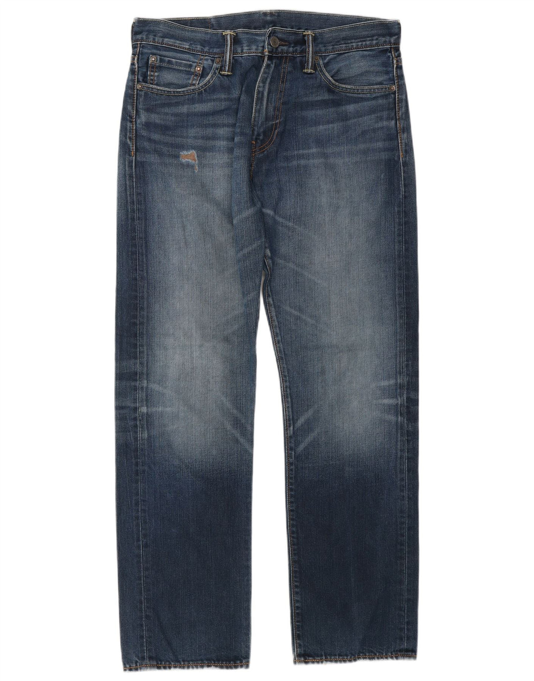 Levi's Masculino 504 Straight Jeans W32 L32 Azul Algodão