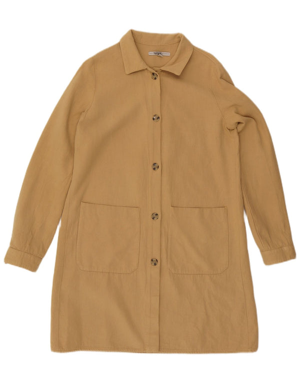 Sobretudo oversized feminino Zara UK 6 XS bege