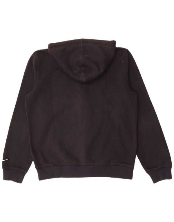 Suéter Nike Masculino Graphic Zip com Capuz UK 38/40 Médio Algodão Preto