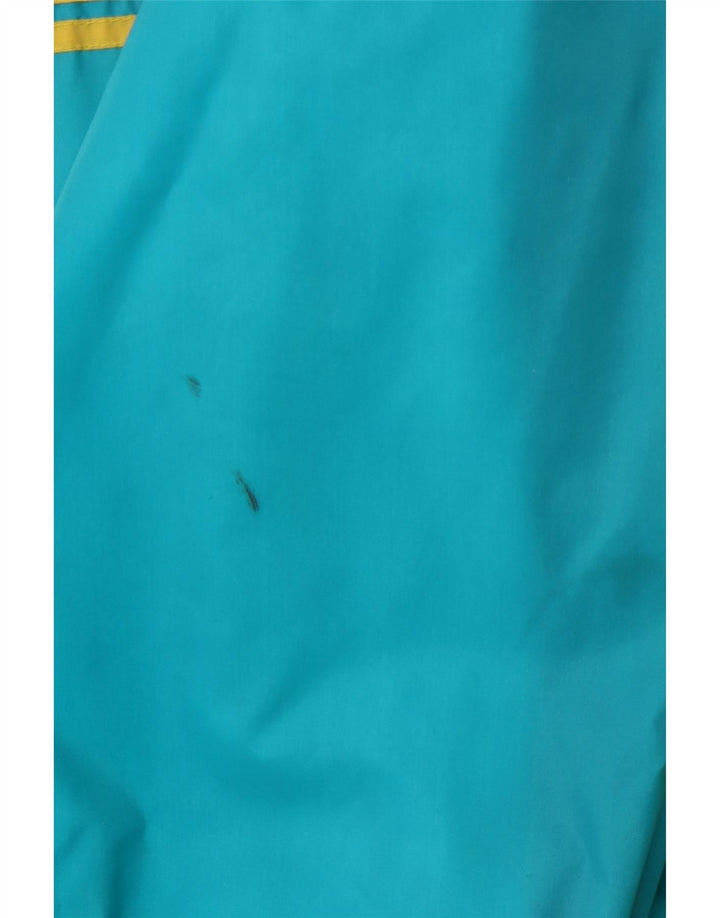 Jaqueta corta-vento masculina unissex Marcel Clair EU 46 pequena azul poliamida