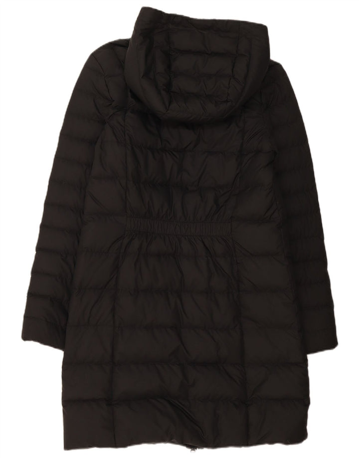 Casaco acolchoado com capuz feminino Nike UK 10 pequeno poliéster preto