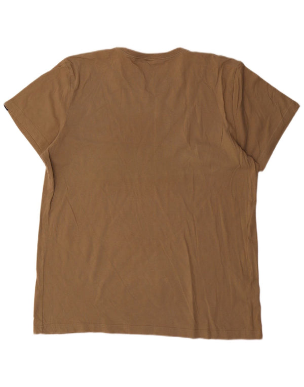 Camiseta Adidas Masculina Graphic Top Grande Marrom