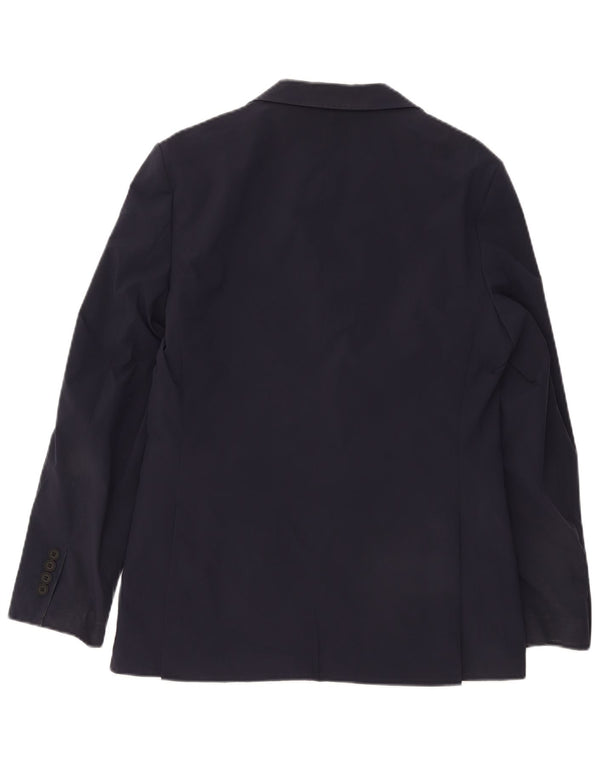 Jaqueta blazer masculina de 2 botões Marks & Spencer Reino Unido 38 azul marinho médio