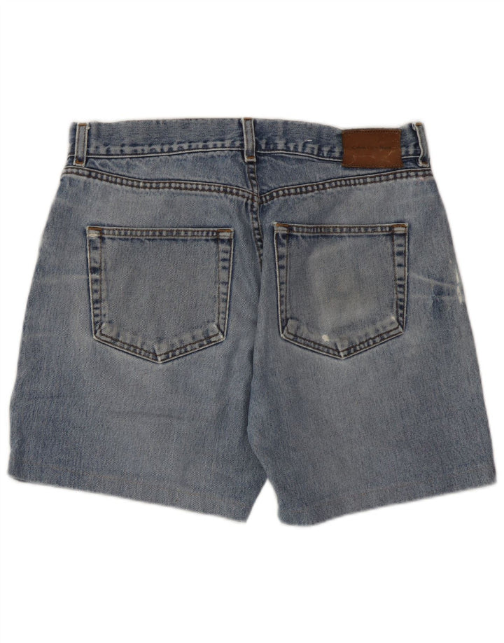 Shorts jeans masculino Calvin Klein W32 algodão azul médio