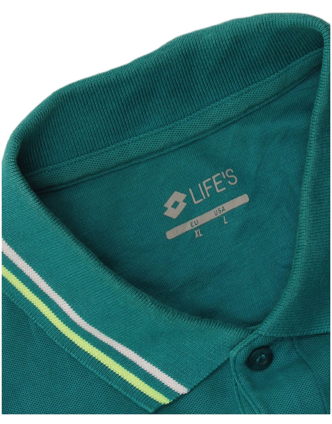 Camisa polo masculina Lotto grande verde