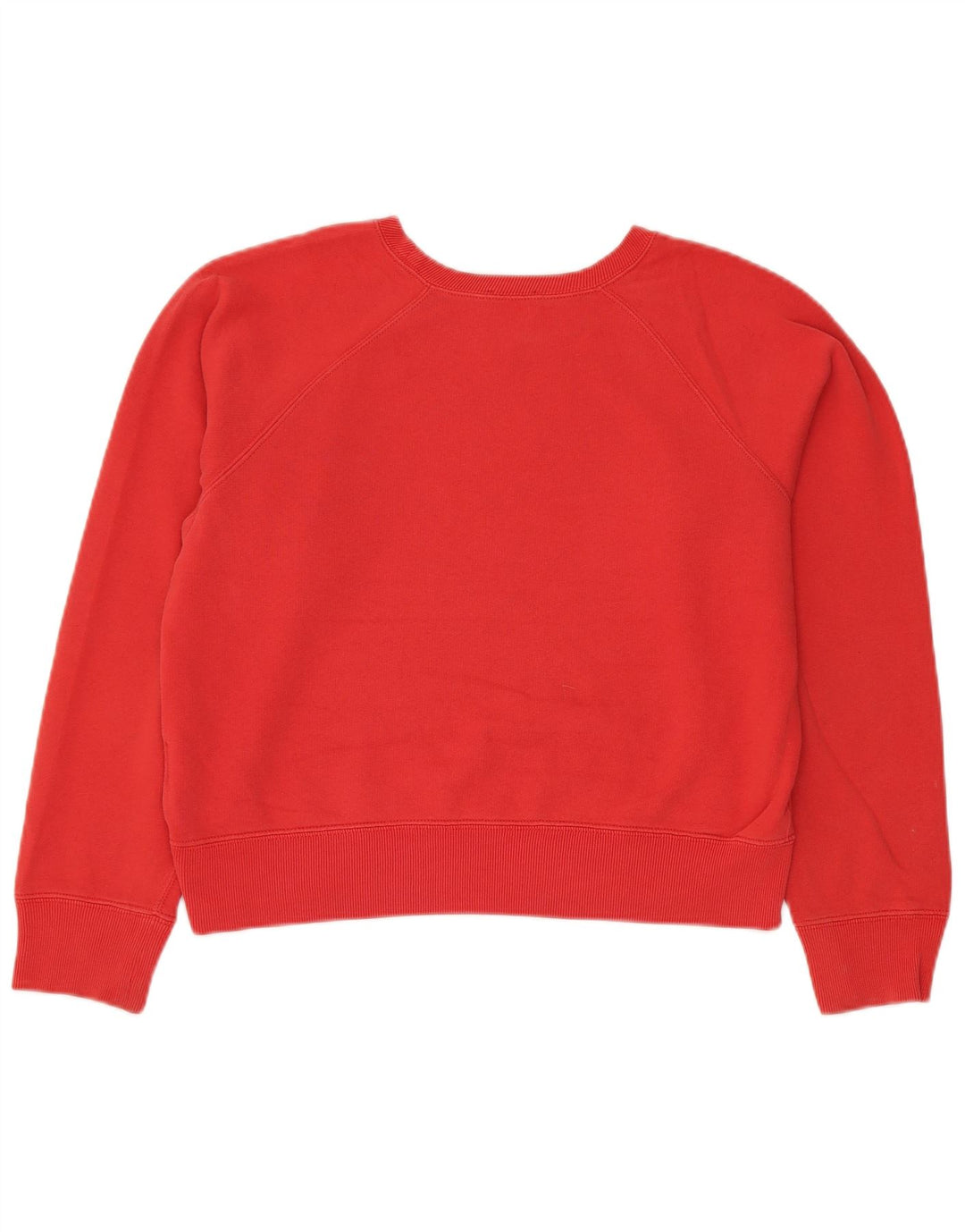Polo Ralph Lauren moletom feminino oversized jumper UK 14 médio vermelho