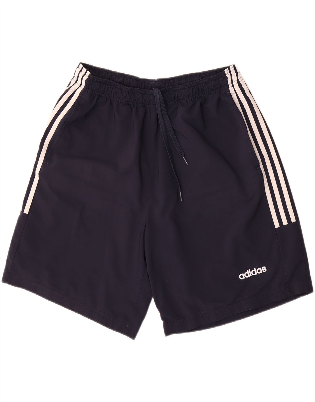 Shorts esportivos masculinos Adidas XL azul marinho poliéster