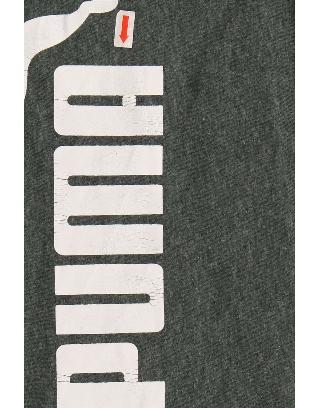 Camiseta gráfica masculina PUMA Top 3XL verde manchado