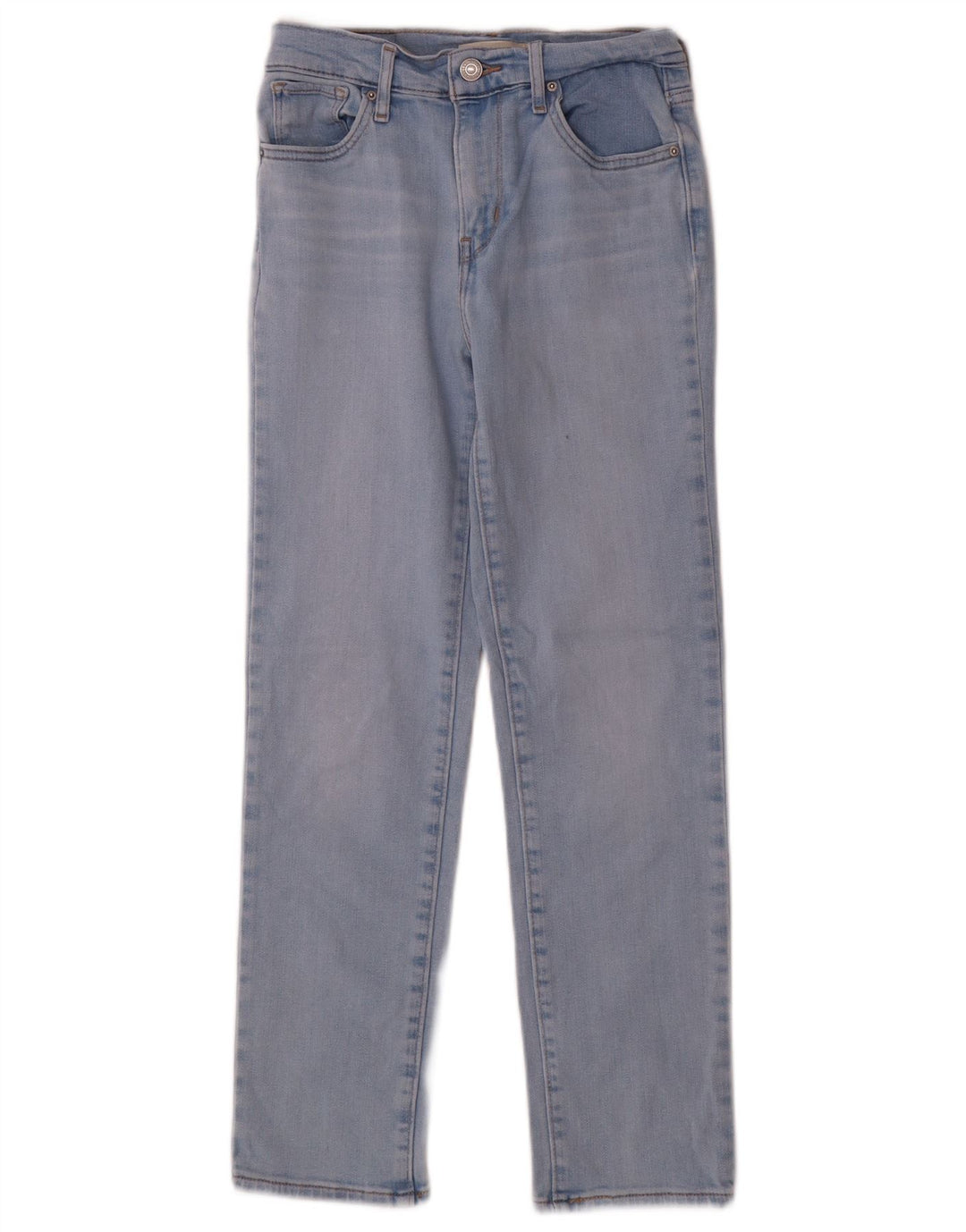 Jeans retos femininos Levi's W25 L26 algodão azul