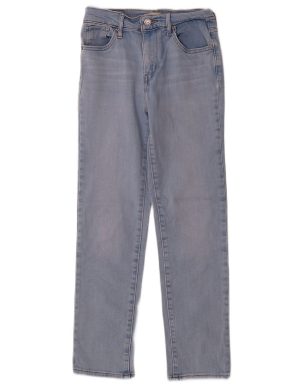 Jeans retos femininos Levi's W25 L26 algodão azul