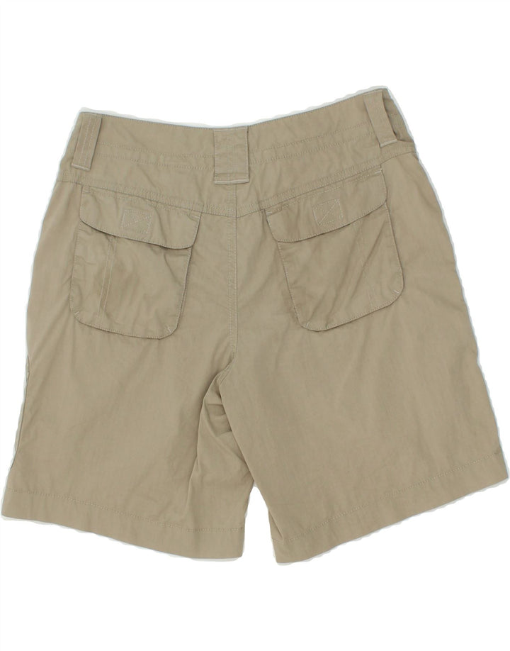 EDDIE BAUER Womens Cargo Shorts US 2 XS W26 Beige Cotton Vintage Eddie Bauer and Second-Hand Eddie Bauer from Messina Hembry 